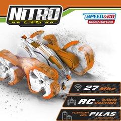 Puldiauto 360-kraadise funktsiooniga Nitro Speed&Go, 4+ hind ja info | Poiste mänguasjad | kaup24.ee