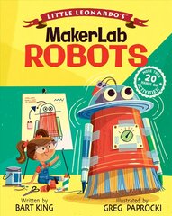 Little Leonardo's MakerLab Robots hind ja info | Väikelaste raamatud | kaup24.ee