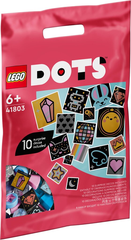 41803 LEGO® DOTS lisa DOTS 8. seeria – litrid ja sädelused цена и информация | Klotsid ja konstruktorid | kaup24.ee