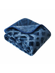 Плед Vito, 160x200, A436, темно-синий цена и информация | Одеяла | kaup24.ee