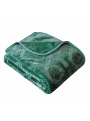 Плед Vito, 160x200, A436, тёмно-зелёный цена и информация | Одеяла | kaup24.ee