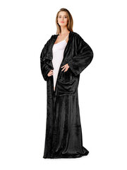 Одеяло с рукавами Bingie, 150х180, А666, черное цена и информация | Одеяла | kaup24.ee