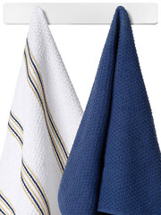 Кухонное полотенце Bobby 6, 38x63, A422, темно-синий/белый цвет цена и информация | Кухонные полотенца, рукавицы, фартуки | kaup24.ee