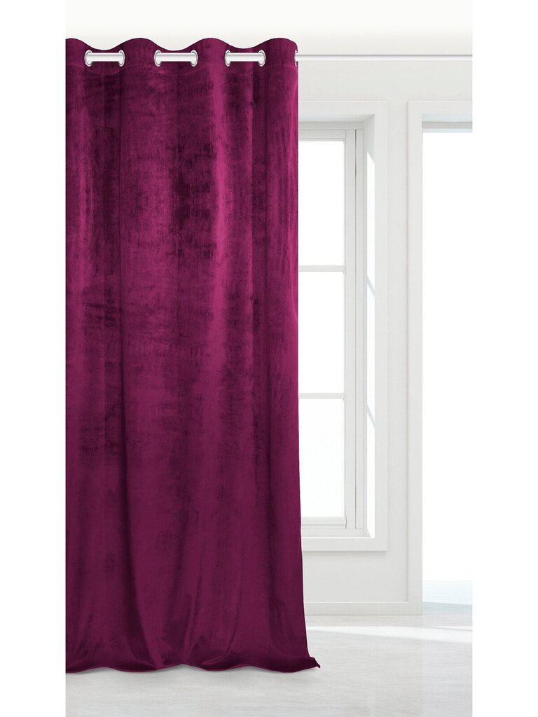 Veluurkardin Soft Velvet 140x250 A502 - tumepunane hind ja info | Kardinad | kaup24.ee