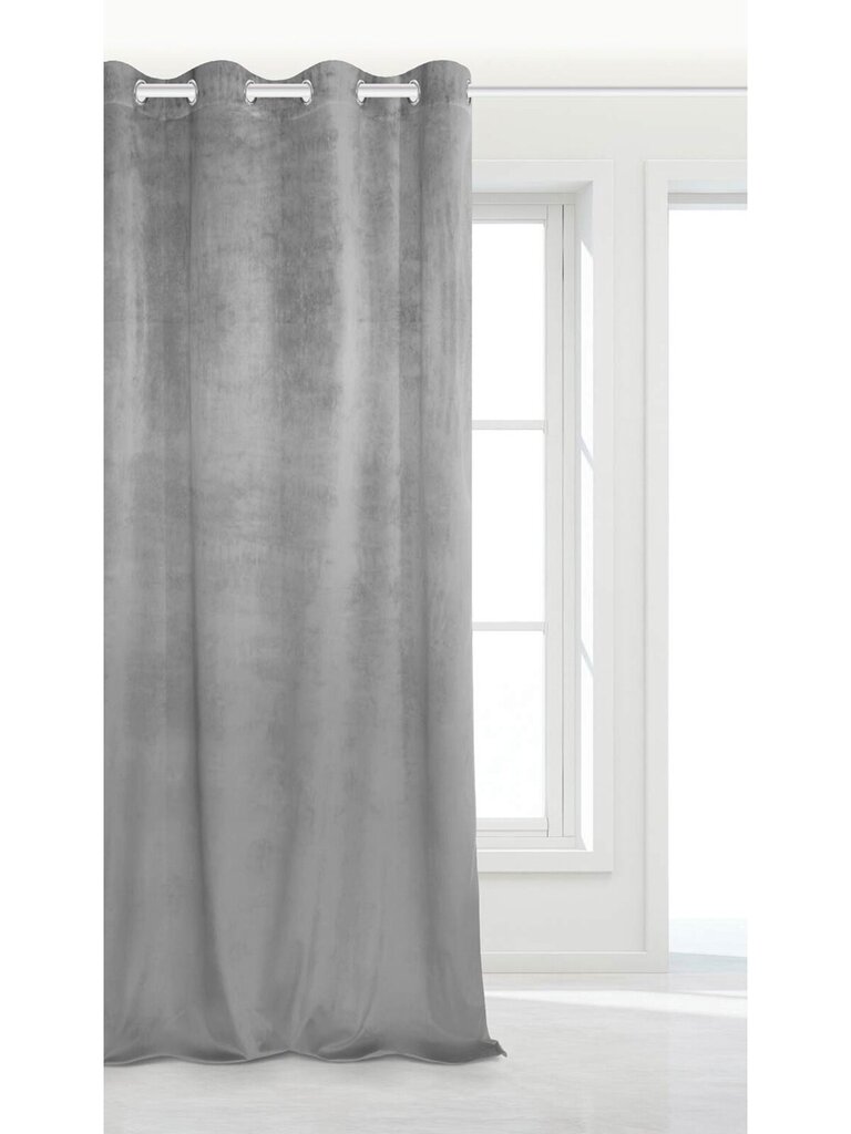 Veluurkardin Soft Velvet 140x250 A502 - hall цена и информация | Kardinad | kaup24.ee