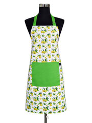 Фартук Лимон А705, зеленый цена и информация | Кухонные полотенца, рукавицы, фартуки | kaup24.ee