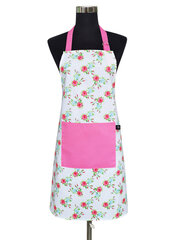 Фартук English Rose A701, розовый цена и информация | Кухонные полотенца, рукавицы, фартуки | kaup24.ee