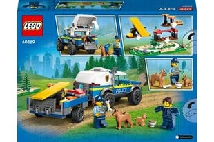 60369 LEGO® City Mobiilne politseikoerte treening цена и информация | Конструкторы и кубики | kaup24.ee