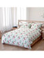 Puuvillane voodipesu Peony A595 - valge hind ja info | Voodipesukomplektid | kaup24.ee