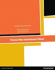 Reason and Argument: Pearson New International Edition 2nd edition цена и информация | Исторические книги | kaup24.ee