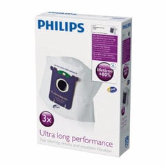 Tolmukott s-bag® Philips FC8027/01, 3 tk цена и информация | Аксессуары для пылесосов | kaup24.ee