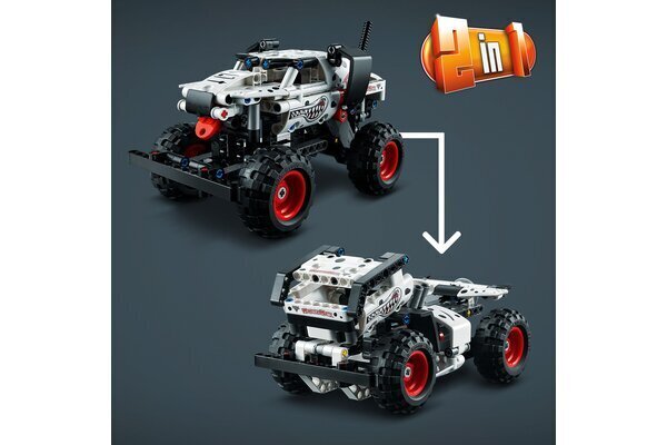 42150 LEGO® Technic Monster Jam Monster Mutt Dalmaatsia цена и информация | Klotsid ja konstruktorid | kaup24.ee