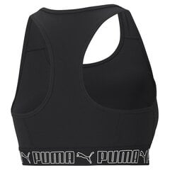 Naiste spordirinnahoidja Puma Mid Impact Elastic Padded Bra PM Puma - 52030301, must цена и информация | Спортивная одежда для женщин | kaup24.ee