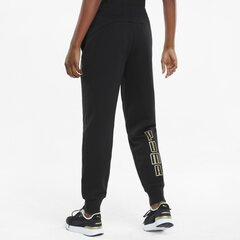 Naiste vabaaja püksid Puma Holiday Pants FL Puma Black - 58955301, must цена и информация | Женские брюки | kaup24.ee