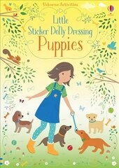Little Sticker Dolly Dressing Puppies цена и информация | Книги для малышей | kaup24.ee