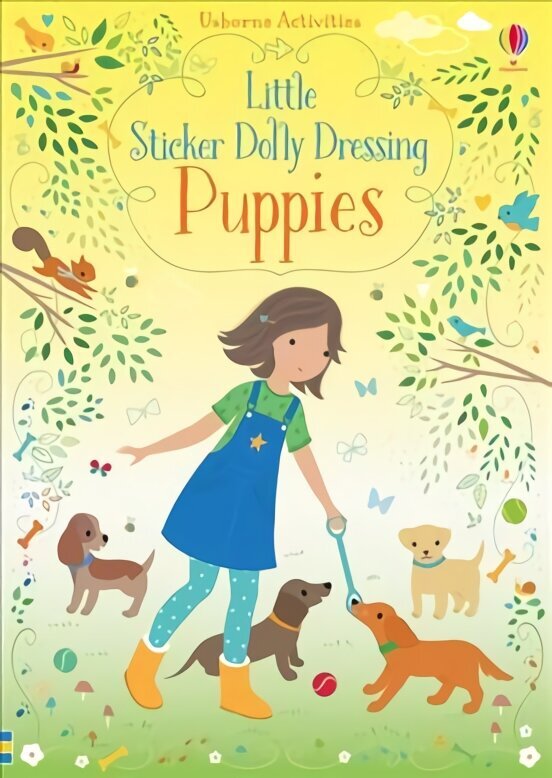 Little Sticker Dolly Dressing Puppies цена и информация | Väikelaste raamatud | kaup24.ee