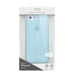 Защитная задняя крышка White Diamonds Trinity с кристаллами Swarovsky для Apple iPhone 6/6S, голубая цена и информация | Чехлы для телефонов | kaup24.ee