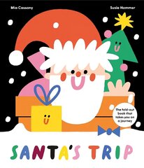 Santa's Trip: The Fold-Out Book That Takes You On A Journey цена и информация | Книги для малышей | kaup24.ee