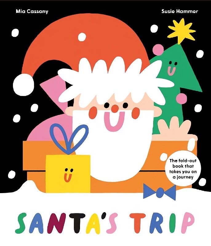 Santa's Trip: The Fold-Out Book That Takes You On A Journey цена и информация | Väikelaste raamatud | kaup24.ee