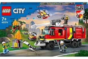 60374 LEGO® City Tuletõrjedepoo veoauto цена и информация | Конструкторы и кубики | kaup24.ee