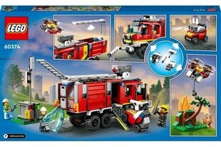 60374 LEGO® City Tuletõrjedepoo veoauto цена и информация | Конструкторы и кубики | kaup24.ee