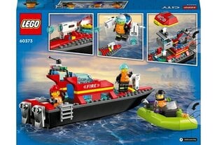 60373 LEGO® City Tuletõrje paat цена и информация | Конструкторы и кубики | kaup24.ee