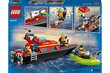 60373 LEGO® City Tuletõrje paat hind ja info | Klotsid ja konstruktorid | kaup24.ee