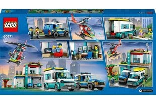 60371 LEGO® City Päästeautode peakorter цена и информация | Конструкторы и кубики | kaup24.ee