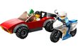 60392 LEGO® City politsei mootorratta ja auto tagaajamine цена и информация | Klotsid ja konstruktorid | kaup24.ee