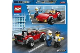 60392 LEGO® City politsei mootorratta ja auto tagaajamine цена и информация | Конструкторы и кубики | kaup24.ee