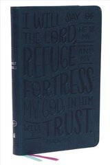 KJV, Thinline Youth Edition Bible, Verse Art Cover Collection, Leathersoft, Teal, Red Letter, Comfort Print: Holy Bible, King James Version цена и информация | Книги для подростков и молодежи | kaup24.ee