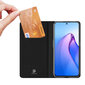 Dux Ducis Skin Pro Oppo Reno 8 Pro flip card wallet stand Black цена и информация | Telefoni kaaned, ümbrised | kaup24.ee