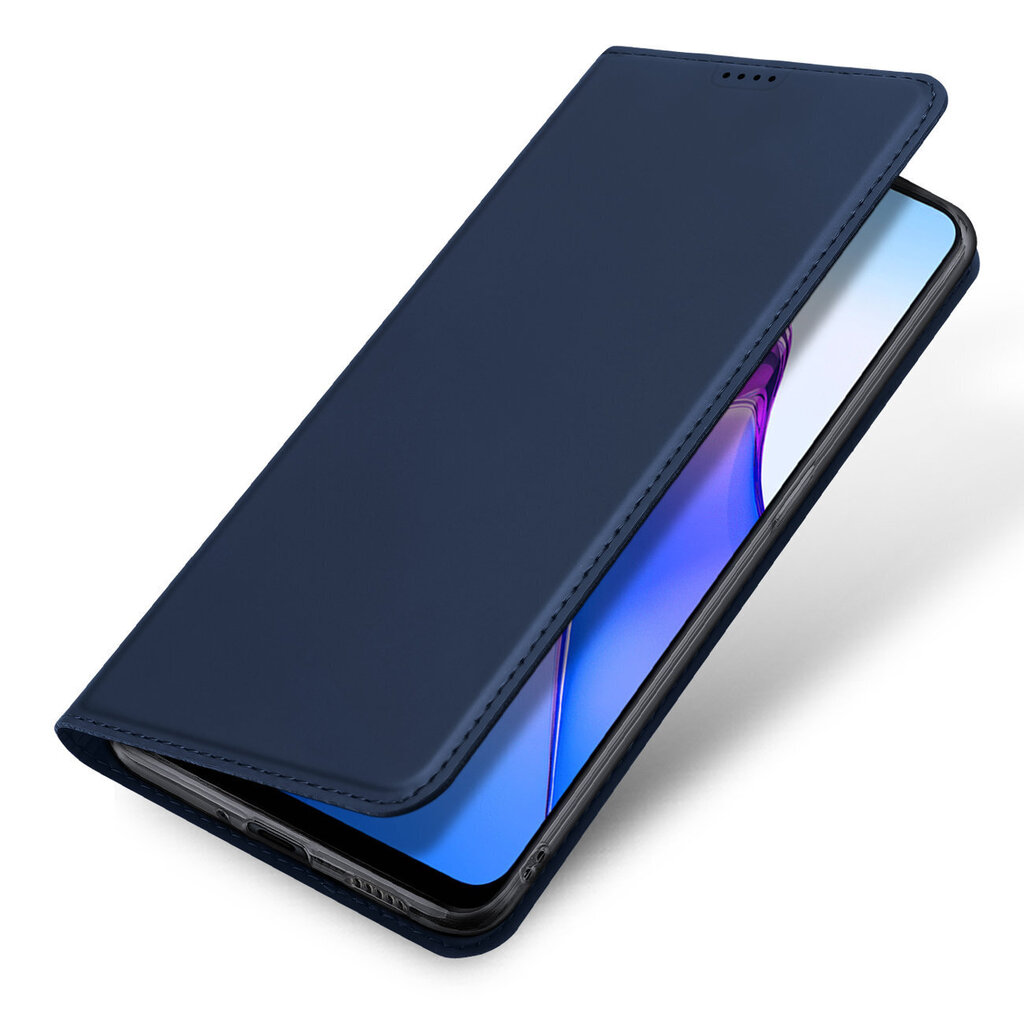 Dux Ducis Skin Pro Oppo Reno 8 flip card wallet stand blue цена и информация | Telefoni kaaned, ümbrised | kaup24.ee