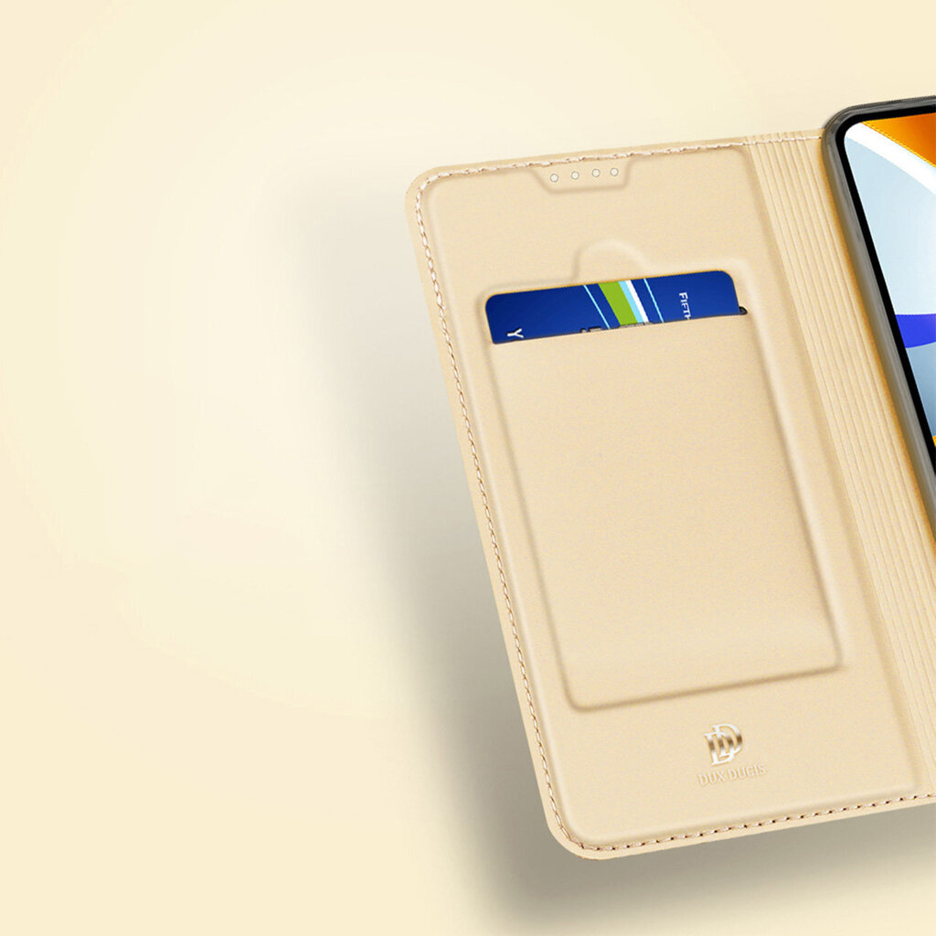 Dux Ducis Skin Pro Sony Xperia 5 IV flip card wallet stand Black цена и информация | Telefoni kaaned, ümbrised | kaup24.ee