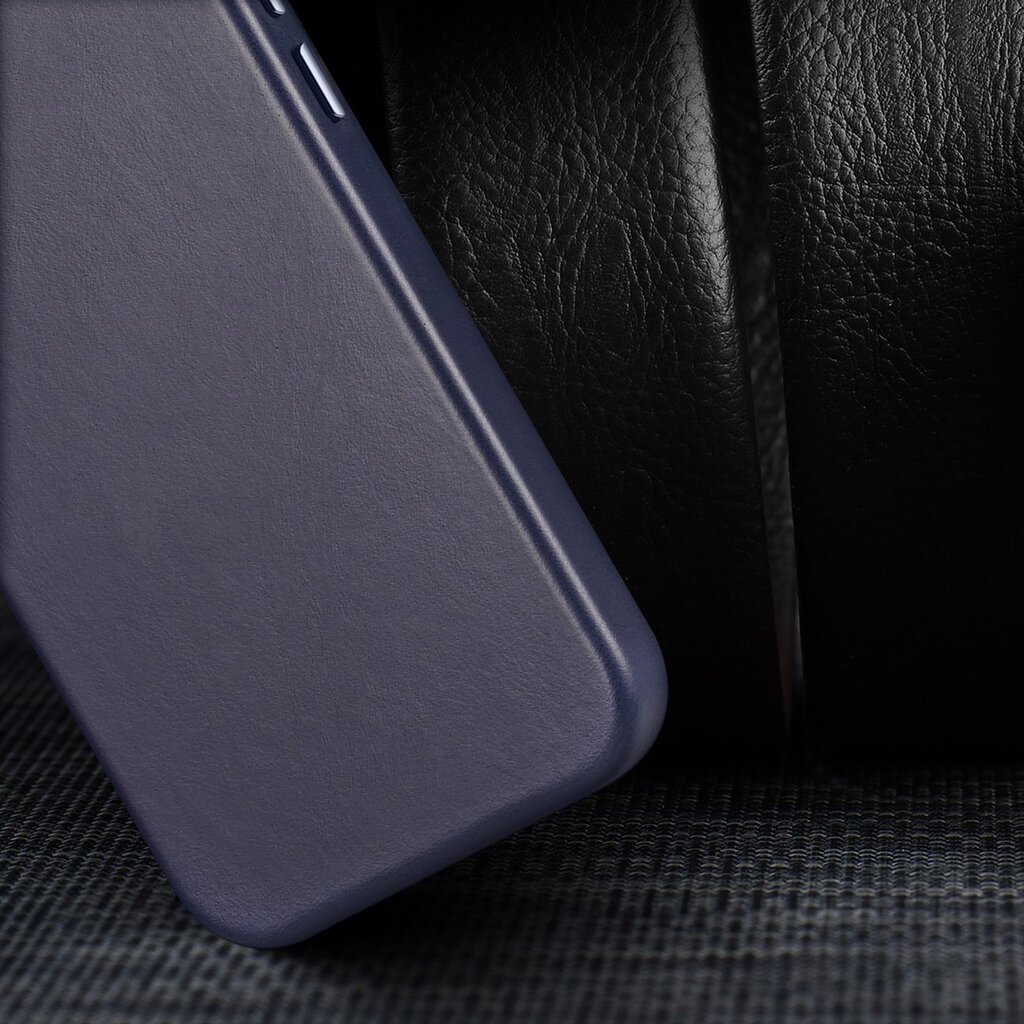 Dux Ducis Naples iPhone 14 Pro magnetic leather MagSafe blue цена и информация | Telefoni kaaned, ümbrised | kaup24.ee