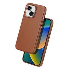 Dux Ducis Naples iPhone 14 magnetic leather MagSafe brown hind ja info | Telefoni kaaned, ümbrised | kaup24.ee