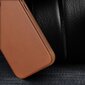 Dux Ducis Naples iPhone 14 magnetic leather MagSafe brown цена и информация | Telefoni kaaned, ümbrised | kaup24.ee