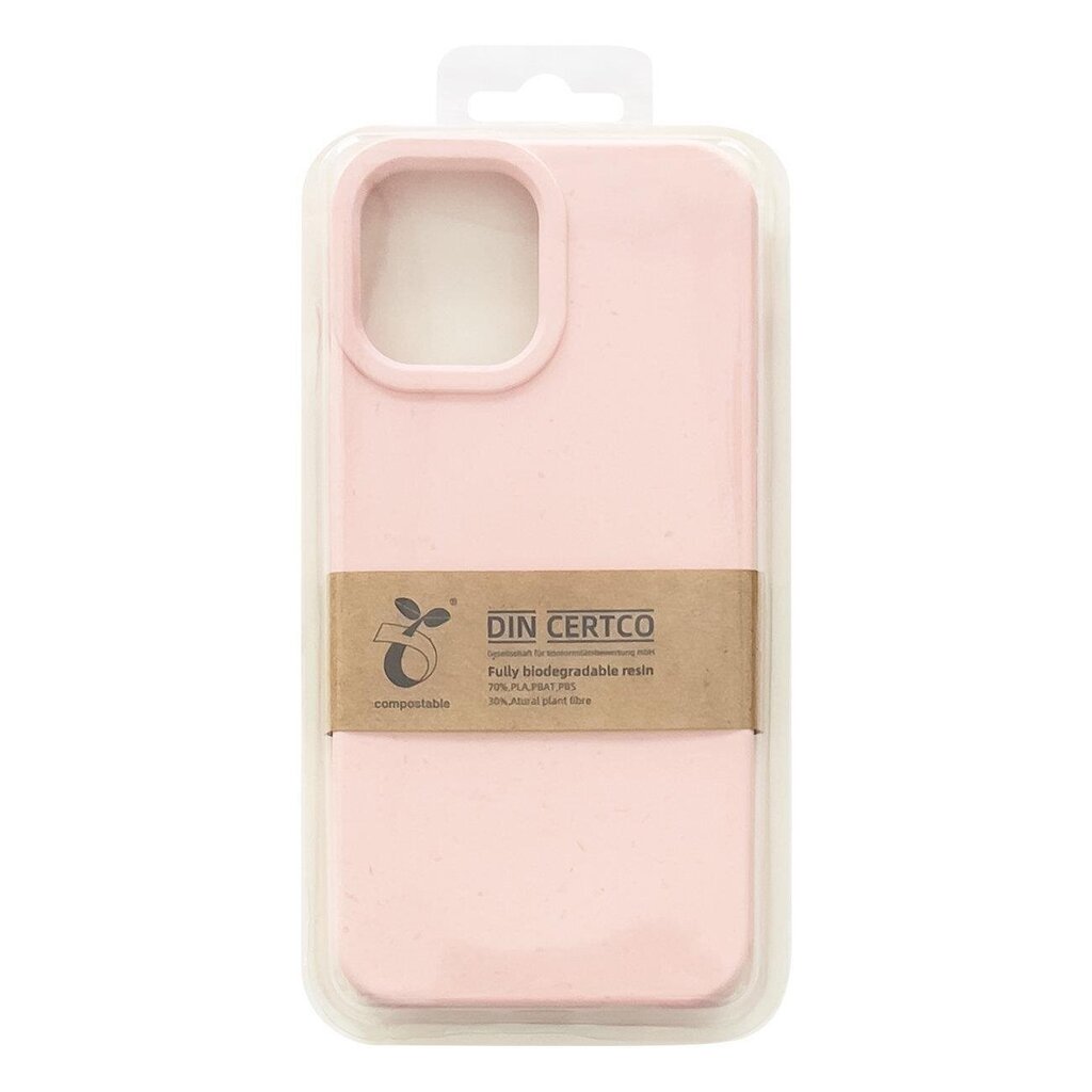 Eco iPhone 14 Pro Max Silicone Degradable pink hind ja info | Telefoni kaaned, ümbrised | kaup24.ee