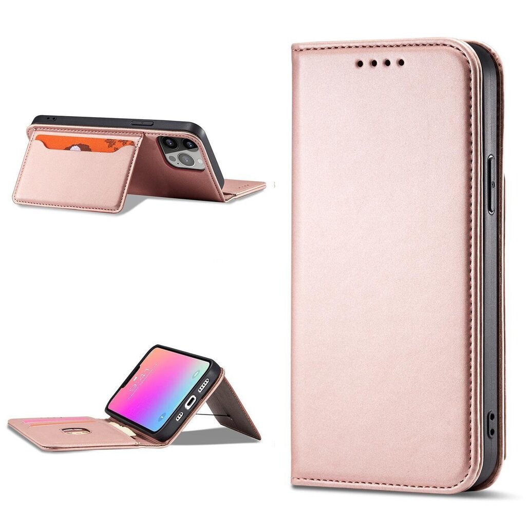 Magnet Card iPhone 14 Pro pink цена и информация | Telefoni kaaned, ümbrised | kaup24.ee