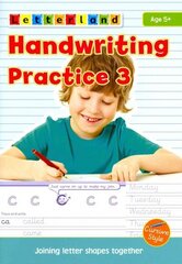 Handwriting Practice, 3, Joining Letter Shapes Together цена и информация | Книги для подростков и молодежи | kaup24.ee