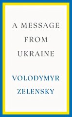 Message from Ukraine цена и информация | Поэзия | kaup24.ee