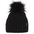 Женская шапка Need 4You, черная, мериносовая шерсть
