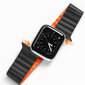 Dux Ducis Magnetic Strap Black/Orange цена и информация | Nutikellade ja nutivõrude tarvikud | kaup24.ee