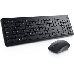 Клавиатура Dell KM3322W Wireless, 2.4 GHz, Russian, Black цена и информация | Клавиатура с игровой мышью 3GO COMBODRILEW2 USB ES | kaup24.ee