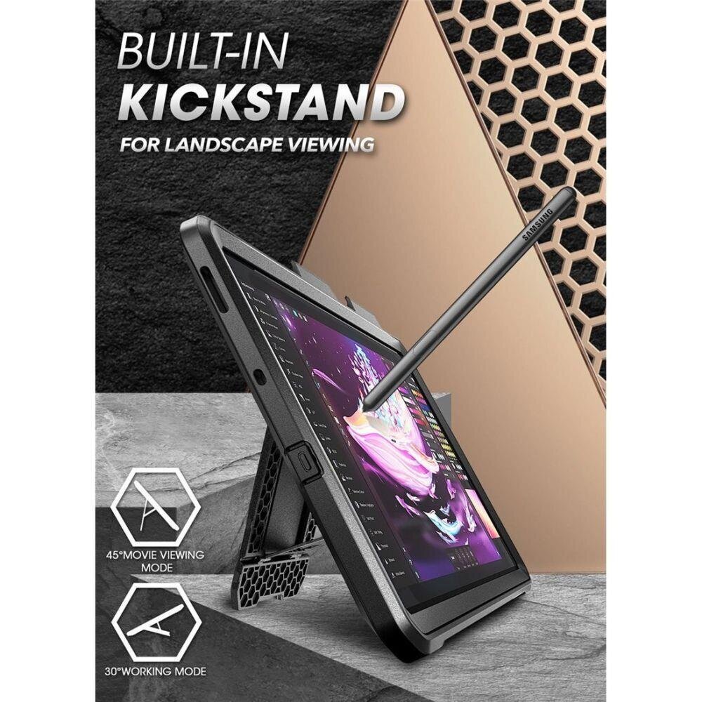 Supcase Unicorn Beetle Pro, Galaxy Tab S6 Lite, 10.4, P610/P615, Black hind ja info | Tahvelarvuti kaaned ja kotid | kaup24.ee