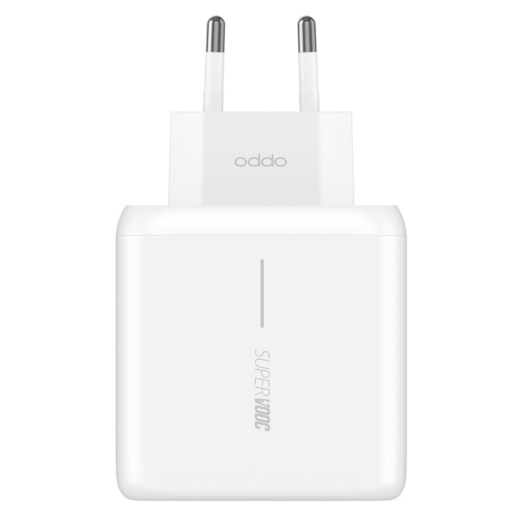 OnePlus SuperVOOC, USB-A 65W white hind ja info | Mobiiltelefonide laadijad | kaup24.ee