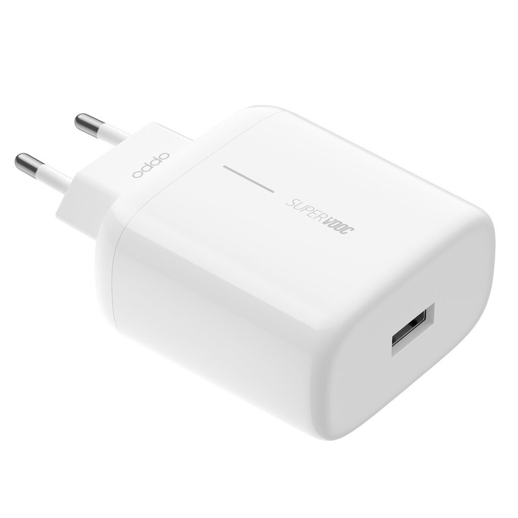 OnePlus SuperVOOC, USB-A 65W white hind ja info | Mobiiltelefonide laadijad | kaup24.ee