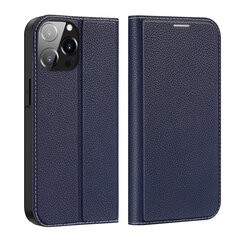 Dux Ducis Skin X2 iPhone 14 Pro Max with magnetic flap blue цена и информация | Чехлы для телефонов | kaup24.ee