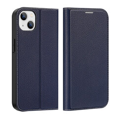 Dux Ducis Skin X2 iPhone 14 Max with magnetic flap blue цена и информация | Чехлы для телефонов | kaup24.ee