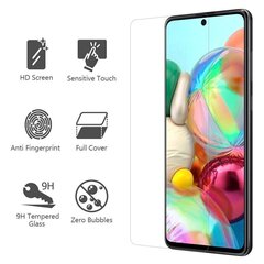 Закаленное стекло 9H / Tempered Glass, высокого качества, толщина 0,3, 100% чувствительное к касанию, олеофобное покрытие, защита дисплея, закругленные края, просто установить - APP IPHO 12 Pro Max 6,7" цена и информация | Защитные пленки для телефонов | kaup24.ee